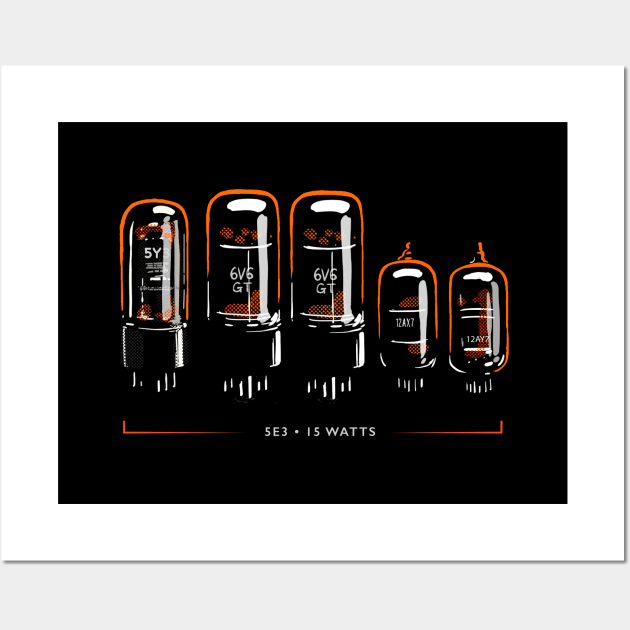 All hail the 5E3 tube amp Wall Art by SerifsWhiskey